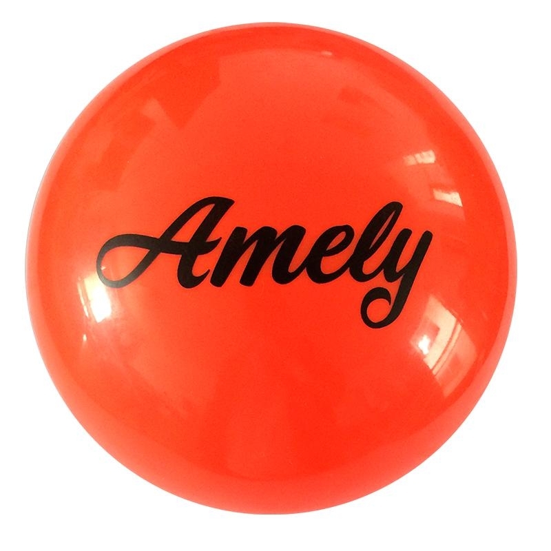Мяч для х/г Amely AGB-101 19см оранжевый