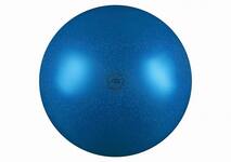 Мяч для художественной гимнастики Нужный спорт  FIG 19 см 420 гр  металлик с блестками  AB2801В 