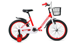 Велосипед 18" FORWARD BARRIO (18" 1 ск.) 2020-2021, красный, 1BKW1K1D1003