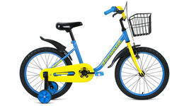 Велосипед 18" FORWARD BARRIO (18" 1 ск.) 2020-2021, синий, 1BKW1K1D1005
