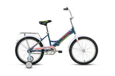Велосипед 20" FORWARD TIMBA (20" 1 ск. рост. 13") 2020-2021, синий, 1BKW1C201002
