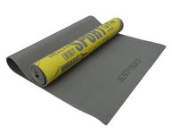 Коврик для йоги ESPADO PVC 173*61*0.5 см, серый, желтый(принт) ES2125-2 1/10