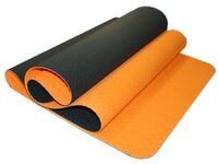 Коврик для йоги перфорированный: OTPE-6MM (Оранжево-чёрный)