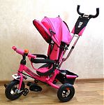 Велосипед трехколесный для детей TM KIDS TRIKE, А12 розовый (Pink)