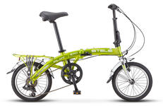 Велосипед 16" STELS Pilot-370 Зелёный, арт. V010
