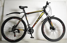 Велосипед 27,5" Rook MА272Н, черный/оранжевый MА272Н-BK/OG