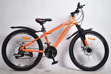 Велосипед 24" Rook MА241D, оранжевый/серый MА241D-OG/GY