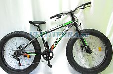 Велосипед 26" TM MAKS, модель FAT зеленый (620020)