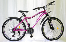 Велосипед 26" ТМ MAKS BASKA DISC рама 17" розовый