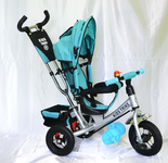 Велосипед трехколесный для детей TM KIDS TRIKE, А10 море (Green)