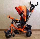 Велосипед трехколесный для детей TM KIDS TRIKE, А10 оранжевый (Orange)	