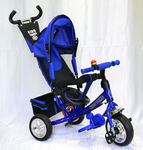 Велосипед трехколесный для детей TM KIDS TRIKE, E10 синий (Blue)