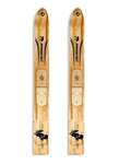 Комплект лыжи "Охотник" деревянные 175 см + накладка