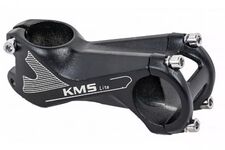 Стойка руля алюминиева,нерегулируемая,бренд"KMS lite",цв.черный,посадка под руль 31,8.