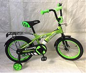 Велосипед ZIGZAG 14" SNOKY зеленый