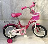 Велосипед ZIGZAG 16" GIRL малиновый