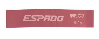 Петля латексная ESPADO 500*50*0,6 мм, розовая, ES26101K