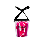 Скакалка "Fortius" Neon 3 м. (розовая) в сумке