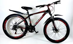 Велосипед 26" ТМ Civilane CROSS MD рама 17" BLACK/RED