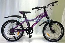 Велосипед 20" TM MAKS BASKA DISK рама 12 фиолетовый