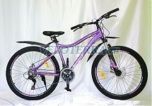 Велосипед 24" ТМ MAKS IRIS DISK AL рама 13" фиолетовый