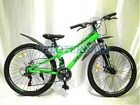 Велосипед 26" ТМ MAKS TEENY DISC зеленый