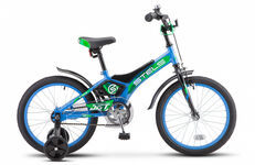 Велосипед 18" Stels Jet 10" Голубой/зеленый арт.Z010