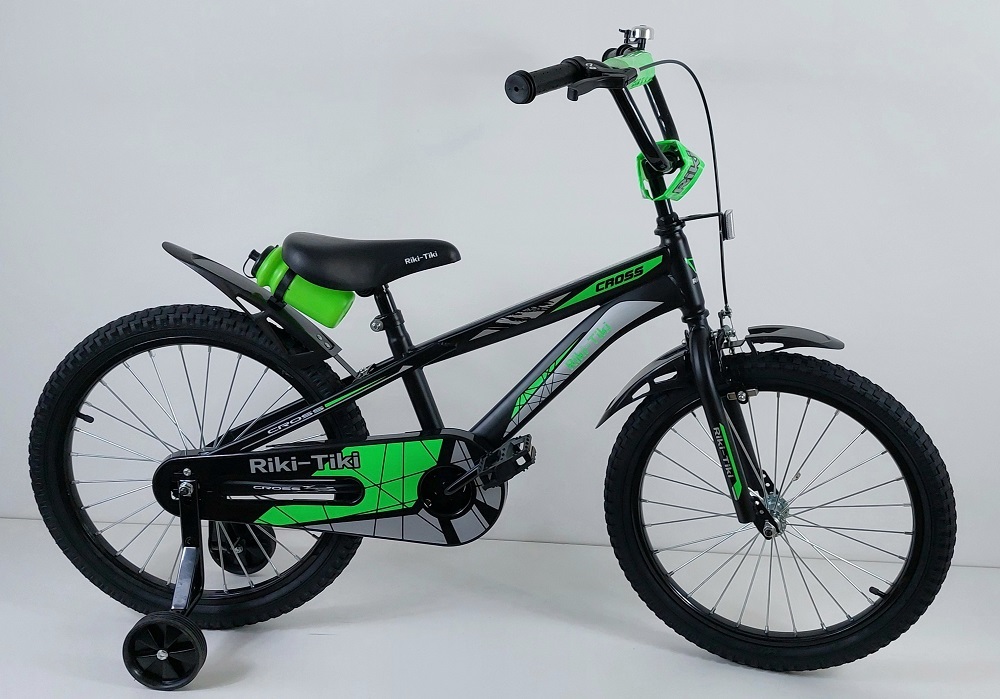 Велосипед Riki-tiki 20" CROSS черный