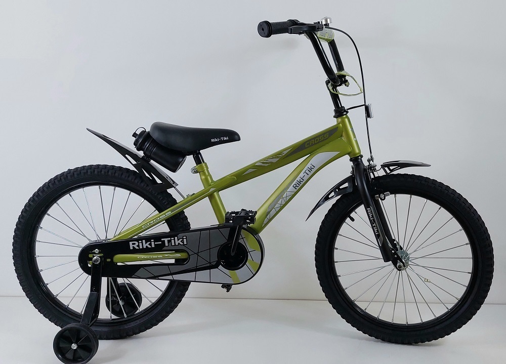 Велосипед Riki-tiki 16" CROSS горчичный МАРКА