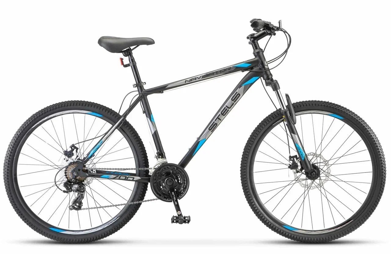 Велосипед 27,5" Stels Navigator 700 MD 21" Черный матовый арт.F010