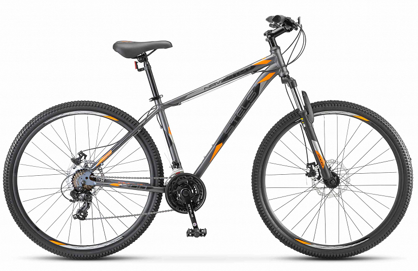 Велосипед 29" STELS Navigator 900 MD (21" Матовый темно-серый)