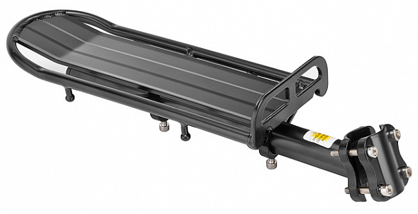 Багажник 20"-28" BLF-H12 консольный регулируемый алюминиевый чёрный 010047