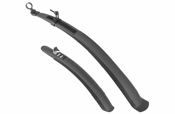 Крылья 24"-26" TEN-051 пластик чёрн., крепл. для подсед. пальцев 31,8-34,9мм 610191