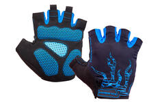 Велоперчатки ZL2313 черно-синие, размер: XXL арт.380187
