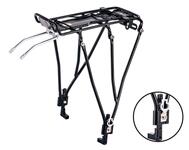 Багажник 24"-28" BLF-H28 STELS регулируемый алюминиевый чёрный под дисковый тормоз 010029