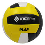 Мяч волейбольный INGAME Play черно-бело-желтый