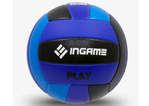 Мяч волейбольный INGAME Play черно-сине-голубой