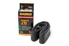 Велокамера DURO 26" (В КОРОБКЕ) 26х2.125 A/V-48 (ВЫСОКИЙ НИППЕЛЬ)