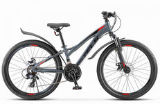Велосипед 24" STELS Turbo 460 MD (11" Темно-серый)