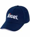 Бейсболка Jögel JC-1701-091, хлопок, темно-синий/белый