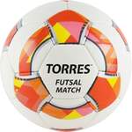 Мяч ф/б TORRES Futsal Match, №4 белый/красный FS32064