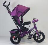 Велосипед трехколесный для детей TM KIDS TRIKE, А12M фиолетовый (Purple)