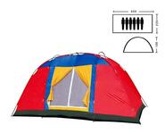 Палатка CLIFF SY-016 (10-местная, 400*220*180см, двухсл, водост. 2000мм)