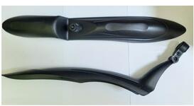 Крылья пластиковые 26" 007-1 черные широкие. Артикул S-VLN-32