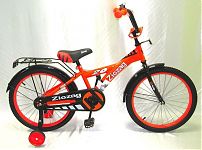 Велосипед ZIGZAG 18" SNOKY Ярко оранжевый (043418)