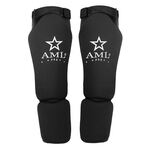 Защита голень-стопа AML PRO (XL, черный) 