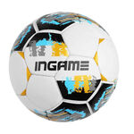 Мяч футбольный INGAME TSUNAMI, №4 голубой IFB-130