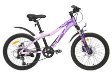 Велосипед TechTeam  Elis 22"х12 фиолетовый 