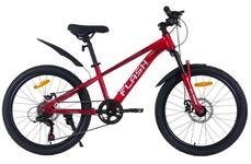 Велосипед TechTeam Flash 20"x11 красный хамелеон