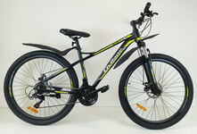 Велосипед 27" ТМ Civilane SURF MD AL 2790-17 BLACK/YELLOW